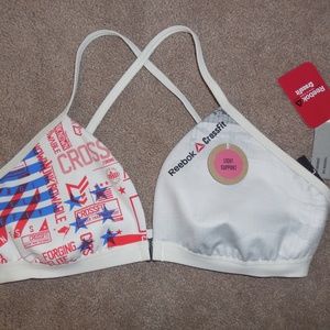 Womens Reebok Crossfit Fitted Sports Bra Small NWT